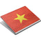 Vietnam Flag Distressed Surface Book Skin